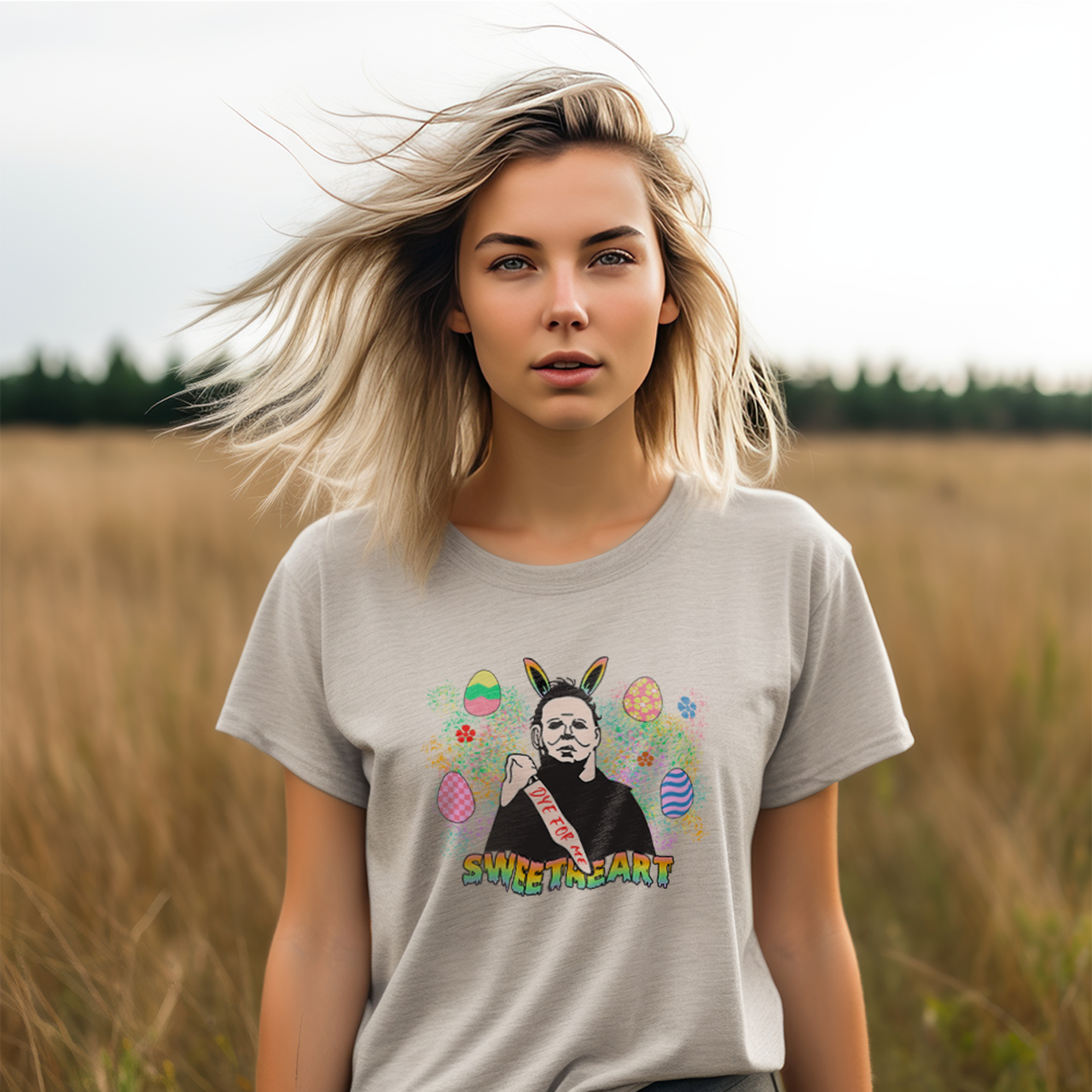Easter Slasher: Michael Myers | Dye For Me - DTF Transfer - Direct-to-Film